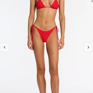 Triangl Swimwear Red Bikini Set